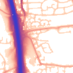 Daytime road noise heatmap for WS2 8YB