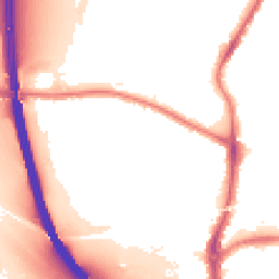 Night-time road noise heatmap for WS2 9AS