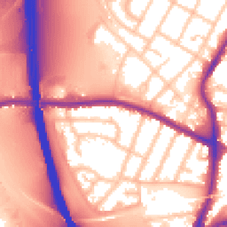 Daytime road noise heatmap for WS2 9BN