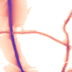 Night-time road noise heatmap for WS2 9BN