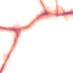 Night-time road noise heatmap for WS2 9BT