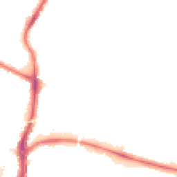 Night-time road noise heatmap for WS2 9BW