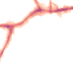 Night-time road noise heatmap for WS2 9EH