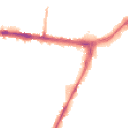 Night-time road noise heatmap for WS2 9PJ