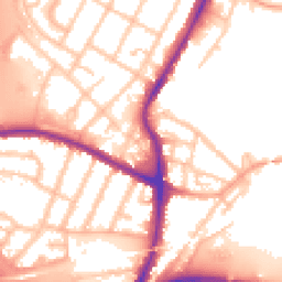 Daytime road noise heatmap for WS2 9QH
