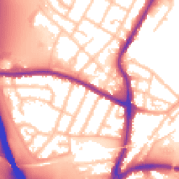 Daytime road noise heatmap for WS2 9RD