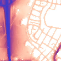 Daytime road noise heatmap for WS2 9TB