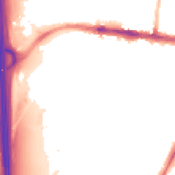 Night-time road noise heatmap for WS2 9UT