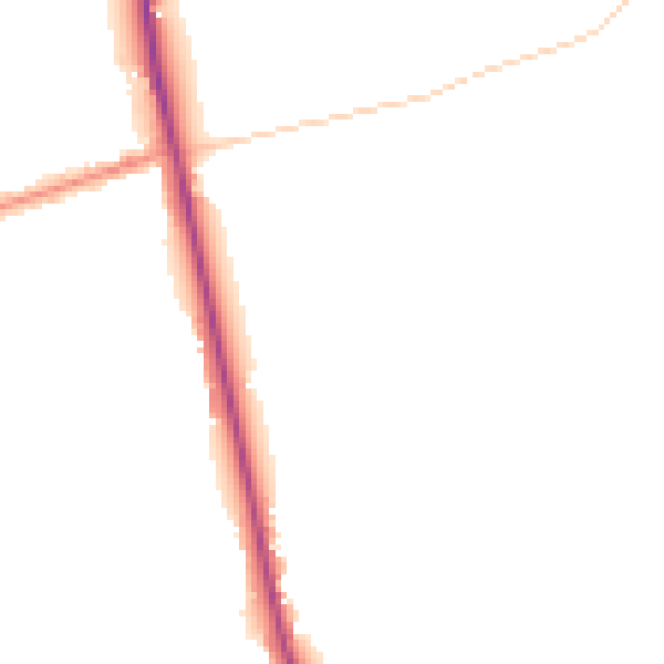 Daytime road noise heatmap for WS6 6AY