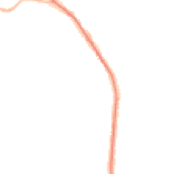 Night-time road noise heatmap for WS6 6BF