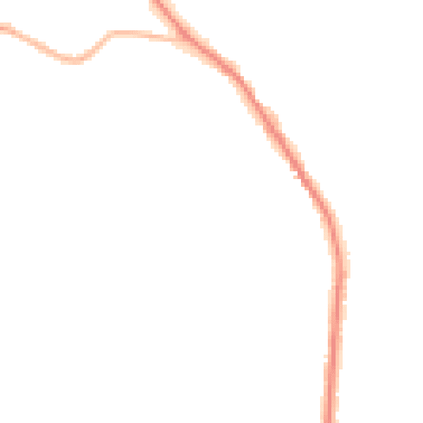 Night-time road noise heatmap for WS6 6BW