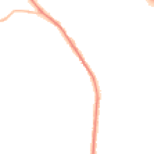 Night-time road noise heatmap for WS6 6DQ