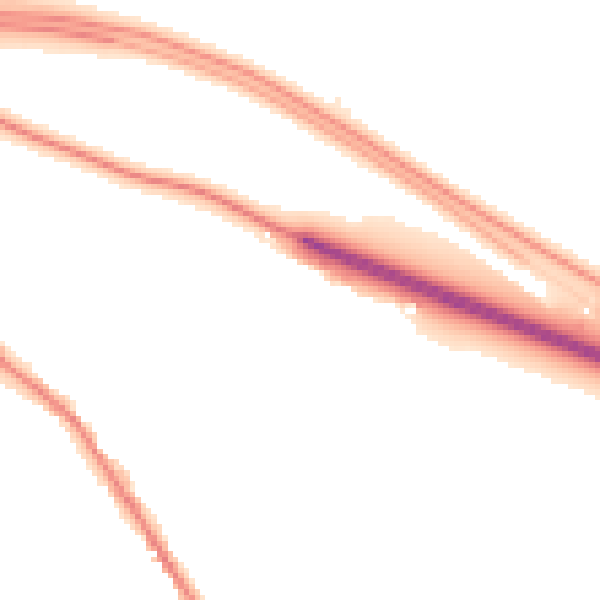 Night-time road noise heatmap for WS6 6QQ