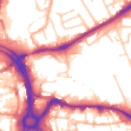Daytime road noise heatmap for WV10 0AX