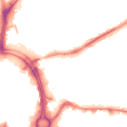 Night-time road noise heatmap for WV10 0BA