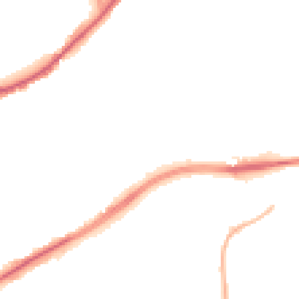 Night-time road noise heatmap for WV10 0PP