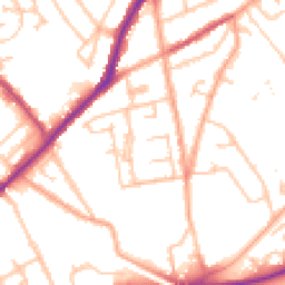 Daytime road noise heatmap for WV10 0UG