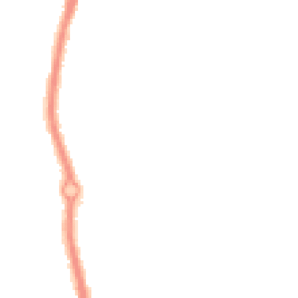 Night-time road noise heatmap for WV10 6FF
