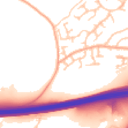 Daytime road noise heatmap for WV10 7BL