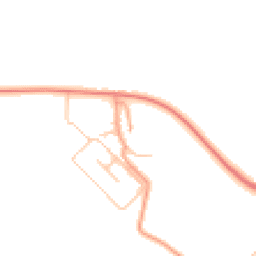 Daytime road noise heatmap for WV10 7BR