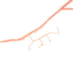 Daytime road noise heatmap for WV10 7DF