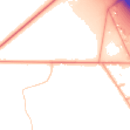 Daytime road noise heatmap for WV10 7DL