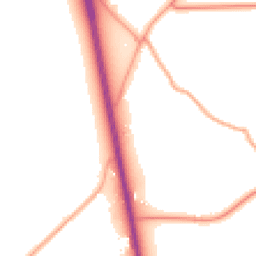 Daytime road noise heatmap for WV10 7EN