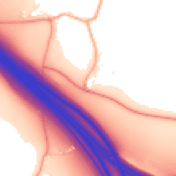 Daytime road noise heatmap for WV10 7FB