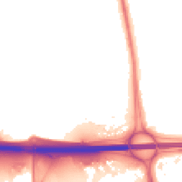 Night-time road noise heatmap for WV10 7HD
