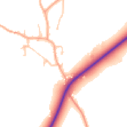 Daytime road noise heatmap for WV10 7JL