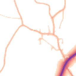 Daytime road noise heatmap for WV10 7JU
