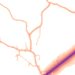 Daytime road noise heatmap for WV10 7LG
