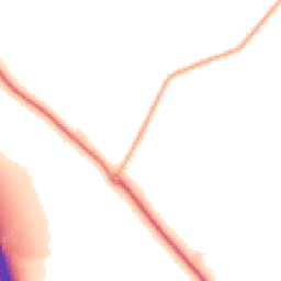 Night-time road noise heatmap for WV10 7LY