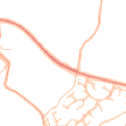 Daytime road noise heatmap for WV10 7NW