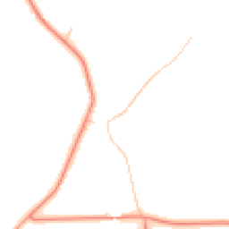 Daytime road noise heatmap for WV10 7PT
