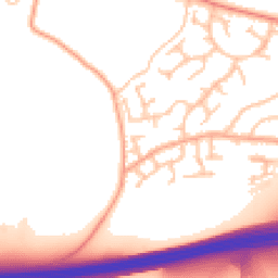 Daytime road noise heatmap for WV10 7SS
