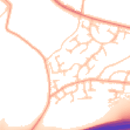 Daytime road noise heatmap for WV10 7SU