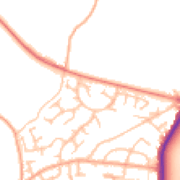 Daytime road noise heatmap for WV10 7TU