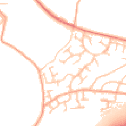 Daytime road noise heatmap for WV10 7TW