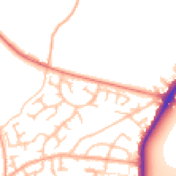 Daytime road noise heatmap for WV10 7TZ
