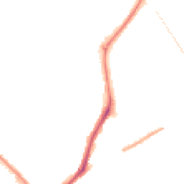 Night-time road noise heatmap for WV10 9QY