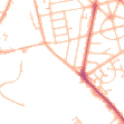 Daytime road noise heatmap for WV10 9SB