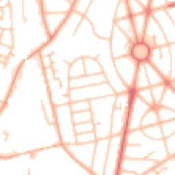 Daytime road noise heatmap for WV10 9SH