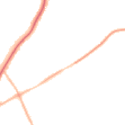 Night-time road noise heatmap for WV11 1AD