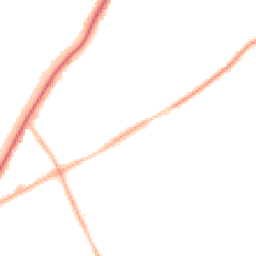 Night-time road noise heatmap for WV11 1AH