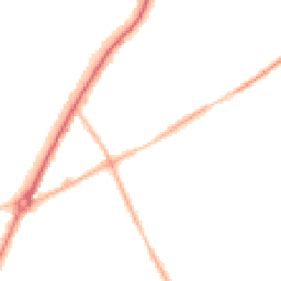 Night-time road noise heatmap for WV11 1AZ