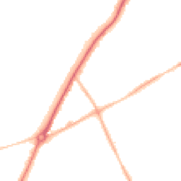 Night-time road noise heatmap for WV11 1BD
