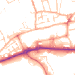 Daytime road noise heatmap for WV11 1BP