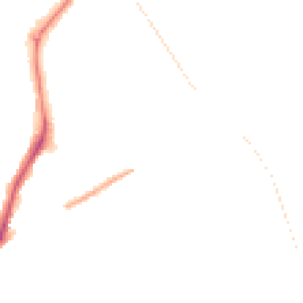 Night-time road noise heatmap for WV11 1RH
