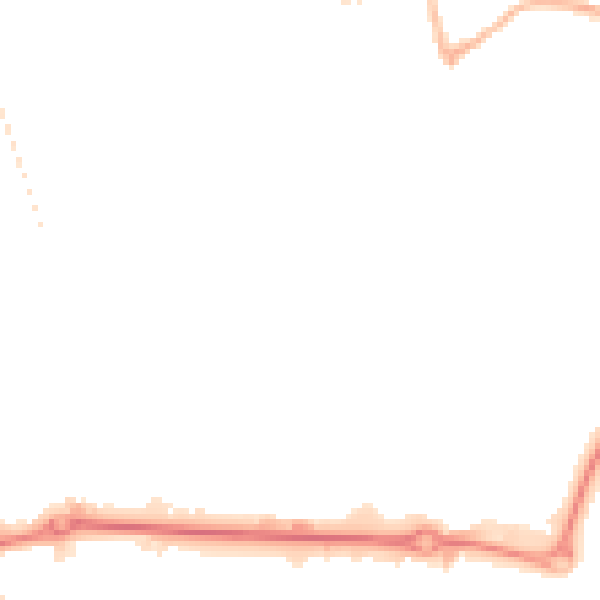 Night-time road noise heatmap for WV11 1SR